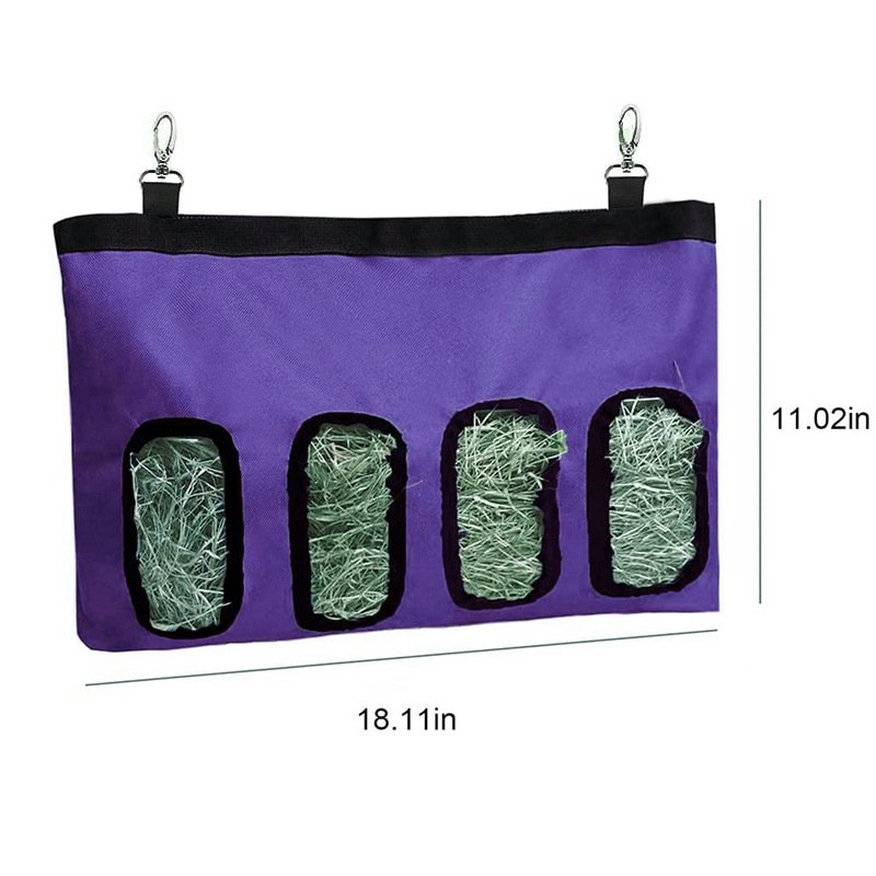 Rabbit Hay Bag Hay Storage Bag Rabbit Grass Feeder - Image 6