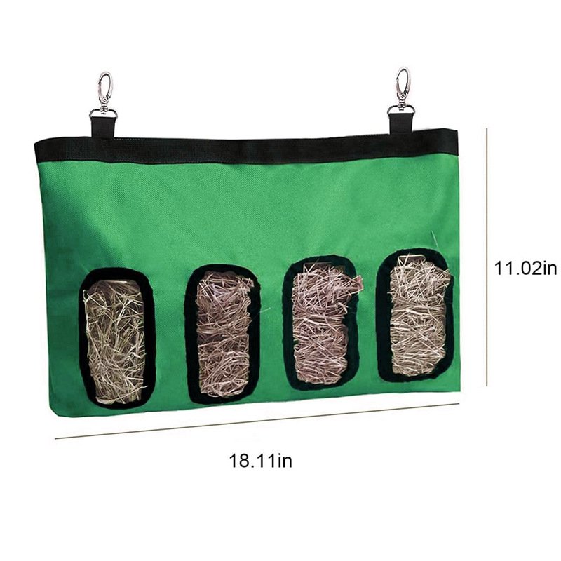 Rabbit Hay Bag Hay Storage Bag Rabbit Grass Feeder - Image 8